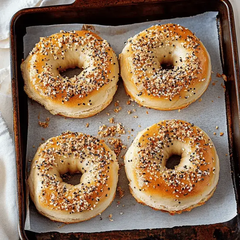Baked Everything Bagels