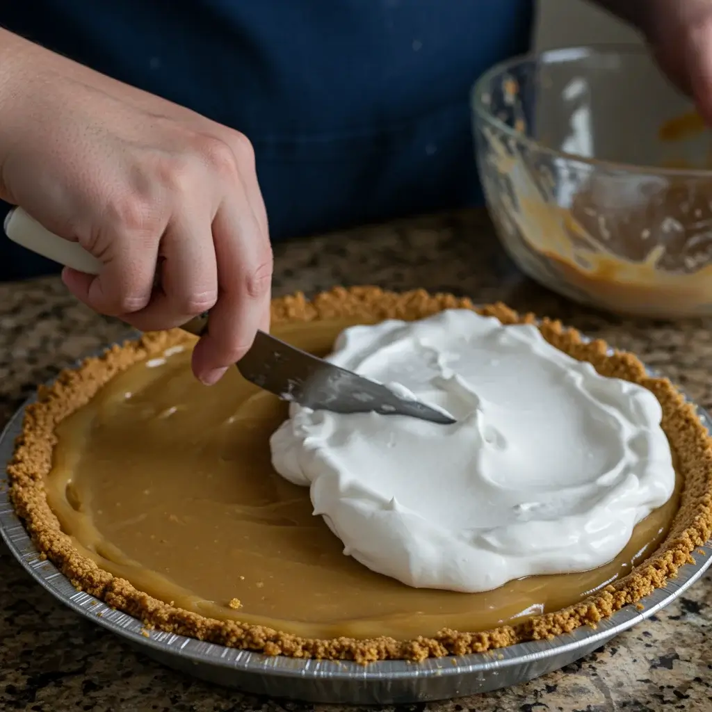 rock-bottom-pie-preparation Rock Bottom Pie layering process step-by-step